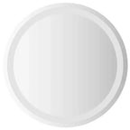 Miroir de Salle de Bain LED Rond Moderne de 50 cm de Diamètre