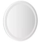 Miroir de Salle de Bain LED Rond Moderne de 50 cm de Diamètre