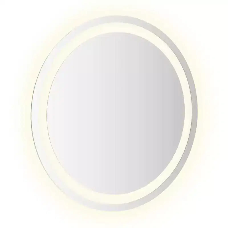 LED Bathroom Mirror Glass 19.7 in diameter Modern Round Vanity
