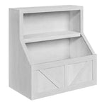 Étagère à livres et organisateur de jouets pour enfants, bibliothèque en bois de 81 cm, anti-basculement et imperméable, convient pour la crèche, la salle de jeux, la chambre, la salle de classe