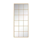 HomeRoots 69 Gold Metal Framed Full Length Mirror