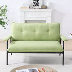 MAYEERTY 53 Inch Green Sofa Easily Handing Various Scenarios for Small Apartment Living Room Bedroom