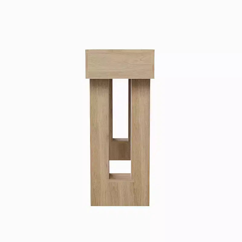Long Narrow Rectangular Console Table, Farmhouse Wood Entryway Table for Hallway, Foyer & Living Room, Sofa Table Behind Couch