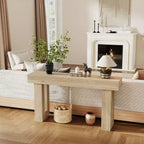 Console étroite et longue, table d'entrée rustique en bois pour couloir, hall d'entrée et salon, table de canapé derrière le canapé