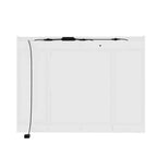 Armoire de toilette à LED : fonction désembuage, grand rangement, éclairage réglable, pour sublimer le style de la salle de bain