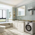 Armoire de toilette à LED : fonction désembuage, grand rangement, éclairage réglable, pour sublimer le style de la salle de bain