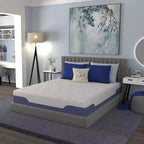 Okak Cooling Hybrid Mattress with Innerspring, Eco-Friendly Hybrid Memory Foam Mattress, Presure-Relief Mattress for Home, Hotel