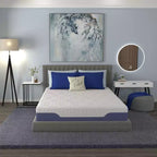 Matelas hybride rafraîchissant à ressorts intérieurs, matelas hybride en mousse à mémoire de forme écologique, matelas anti-pression pour la maison et l'hôtel