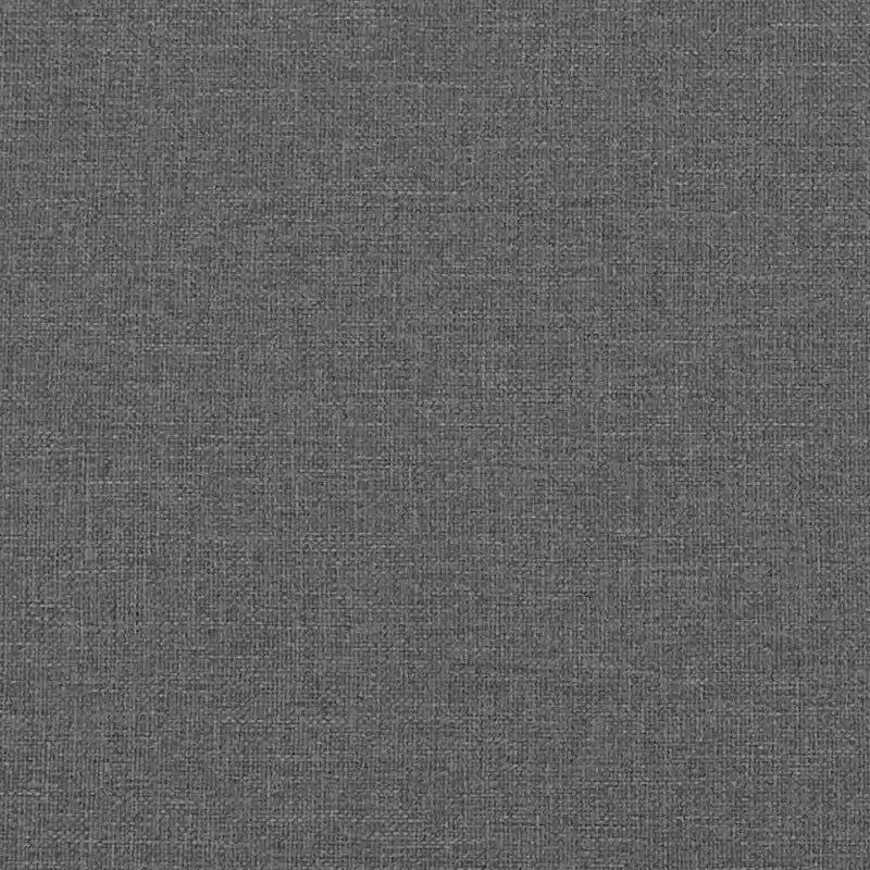 Seater Sofa Dark Grey Fabric (100% polyester), metal, textilene