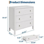 Commode multi-tiroirs, Armoire de rangement haute avec poignées en métal, Meuble de rangement autoportant pour chambre à coucher, salon, entrée