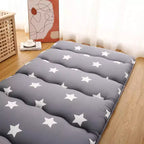 Matelas de sol futon japonais - Tapis tatami à motifs floraux, tapis de couchage pour le camping/voyage