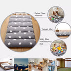 Matelas de sol futon japonais - Tapis tatami à motifs floraux, tapis de couchage pour le camping/voyage