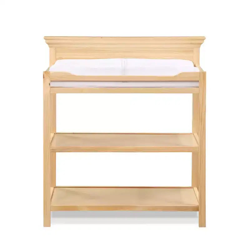 Universal Changing Table, Transitional Design with Non-Toxic Finish & Open Shelves