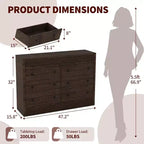 Commode avec façade cannelée en bois, commode moderne en chêne, meuble de rangement pour chambre, salon, couloir, entrée, chêne naturel